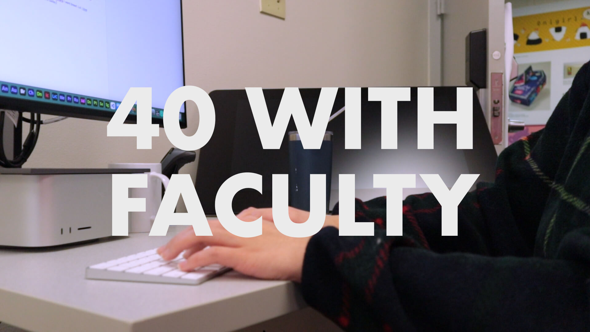 40 with Faculty: Professor Hillock
